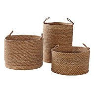 Laguna Seagrass Baskets – Set Of 3 by Serena & Lily
